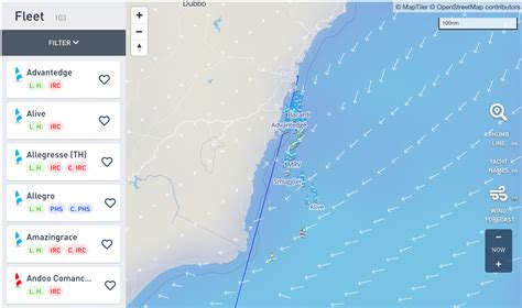 rolex sydney hobart tracker